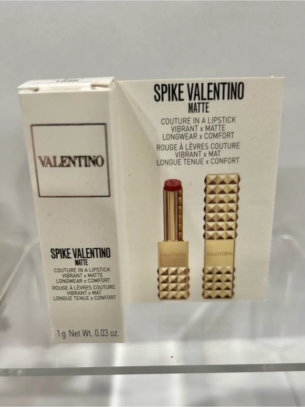 Valentino Spike Valentino Matte Lipstick -Couture In The Streets - 134R